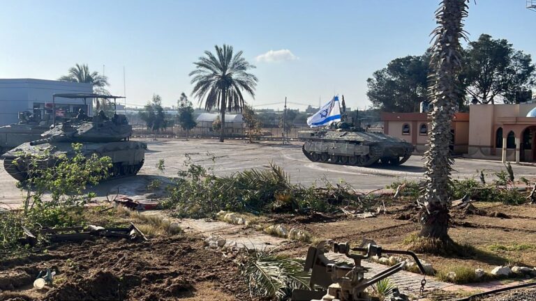 IDF in Rafah Crossing